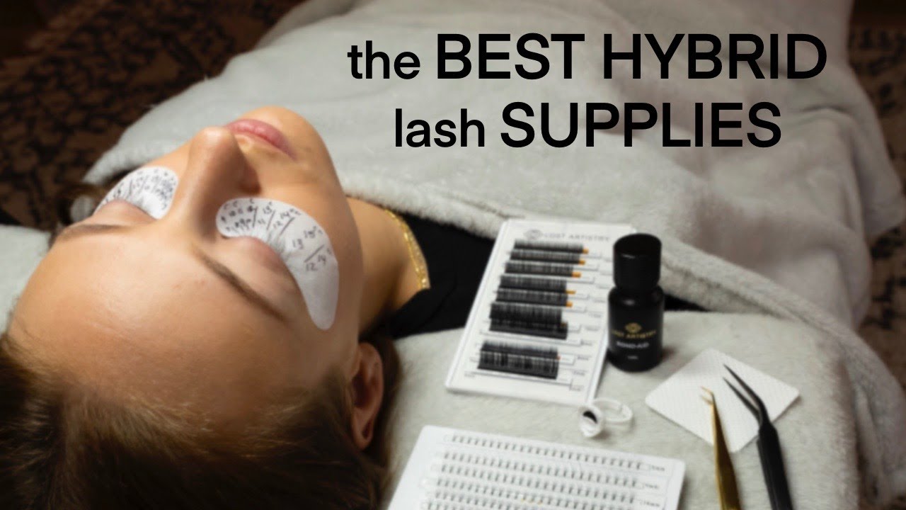 Best Hybrid Lash Extension Supplies | Step by step Hybrid Tutorial