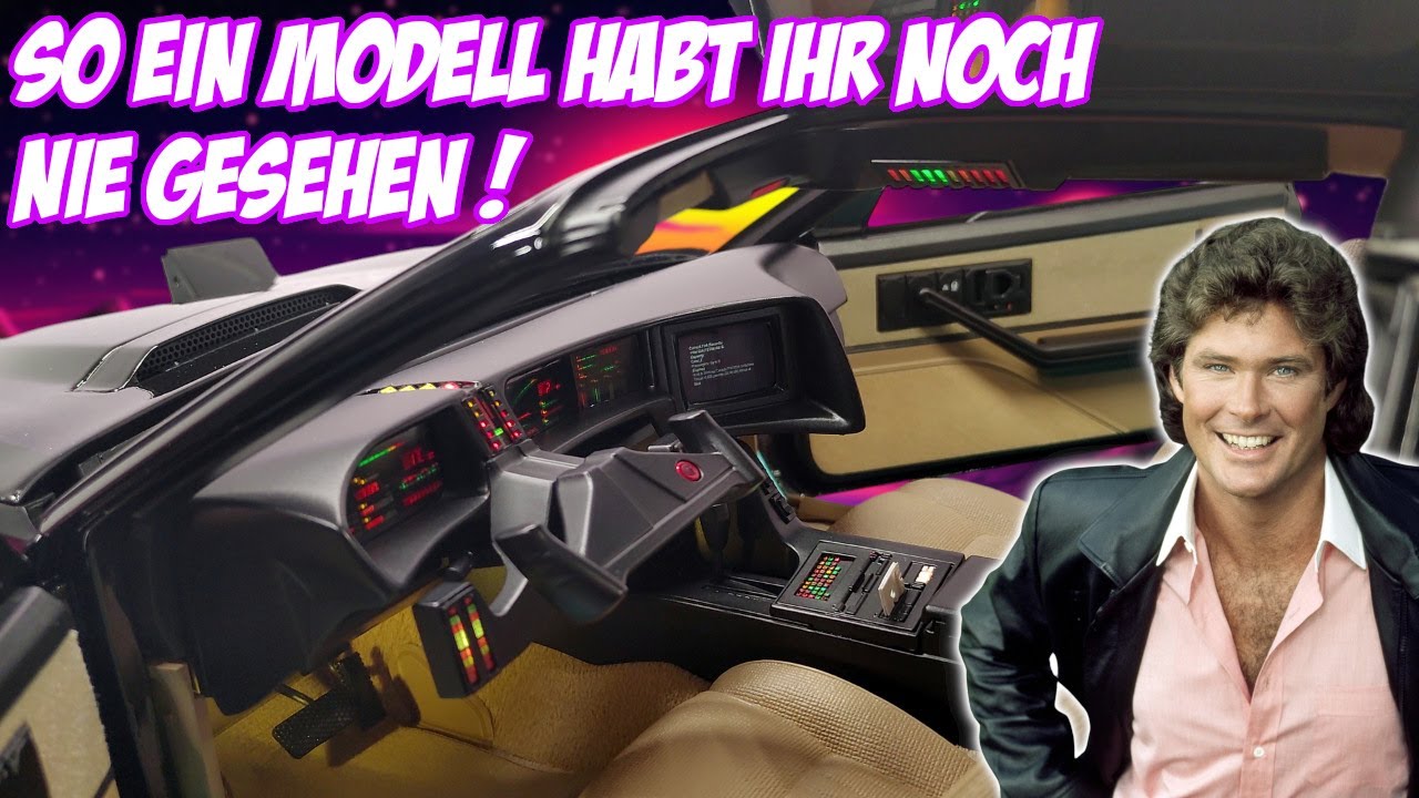 So ein Modell habt ihr noch nie gesehen ! Mein Fanhome  Knight Rider K.I.T.T. im Maßstab 1:8
