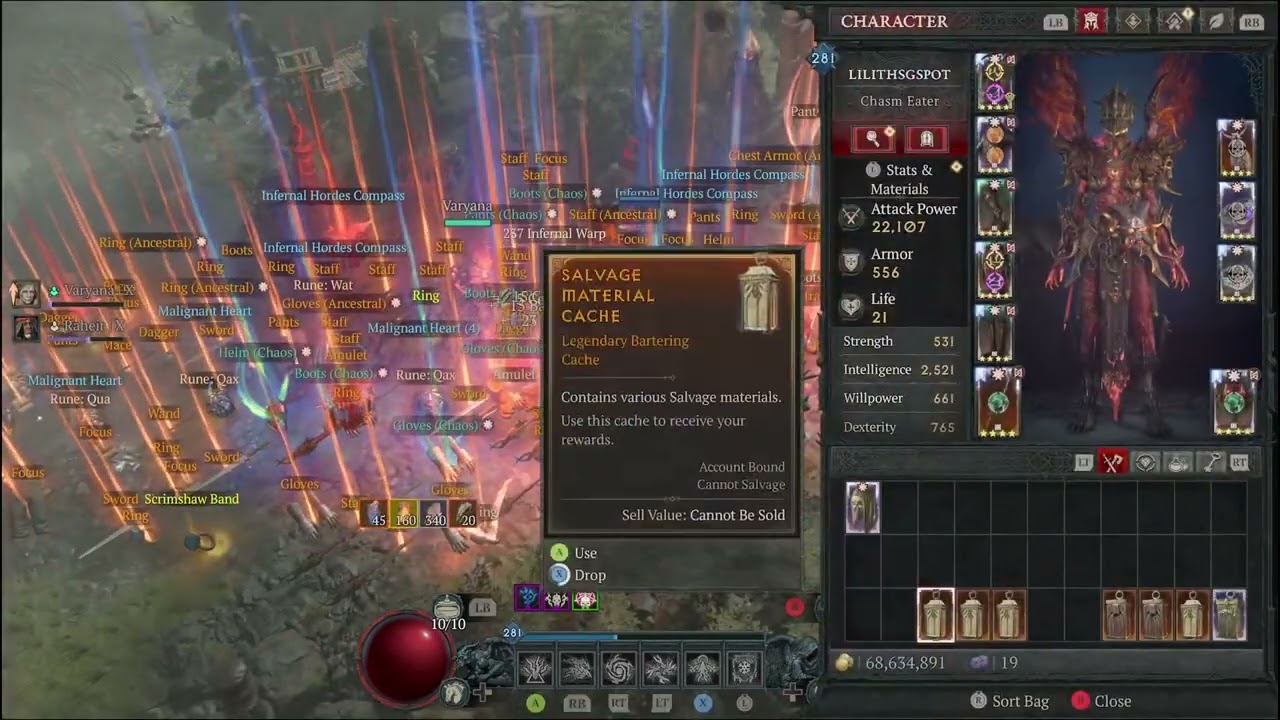 4GA Ring of Starless Skies @Diablo 