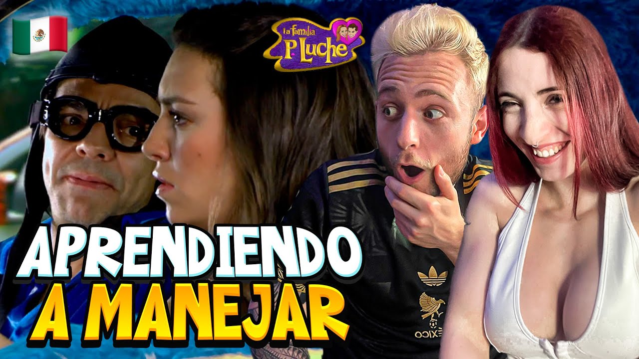 ESPAÑOLES REACCIONAN a LA FAMILIA PELUCHE - BIBI APRENDE A MANEJAR - T 3 EPISODIO 12