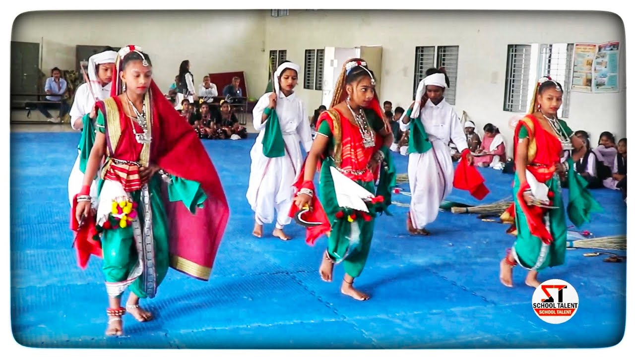 Aadivasi Nritya - Timbarthawa School || Subir - Dang