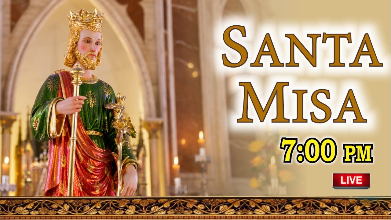 MISA EN VIVO HOY MIÉRCOLES 25-FEB-26. TODOS LOS DÍAS A LAS 7:00PM