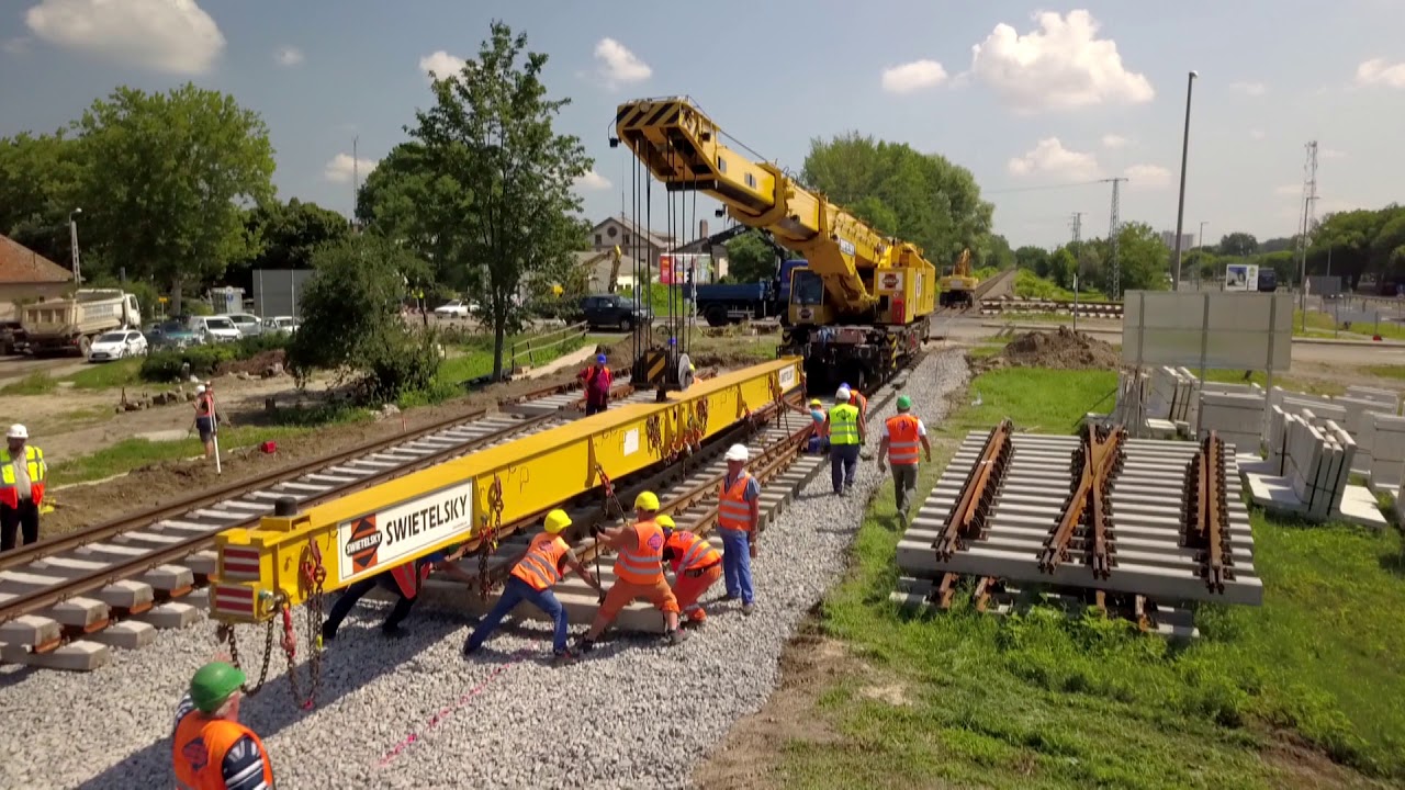 Swietelsky Vasúttechnika - a 2018. évi projektek összefoglalója
