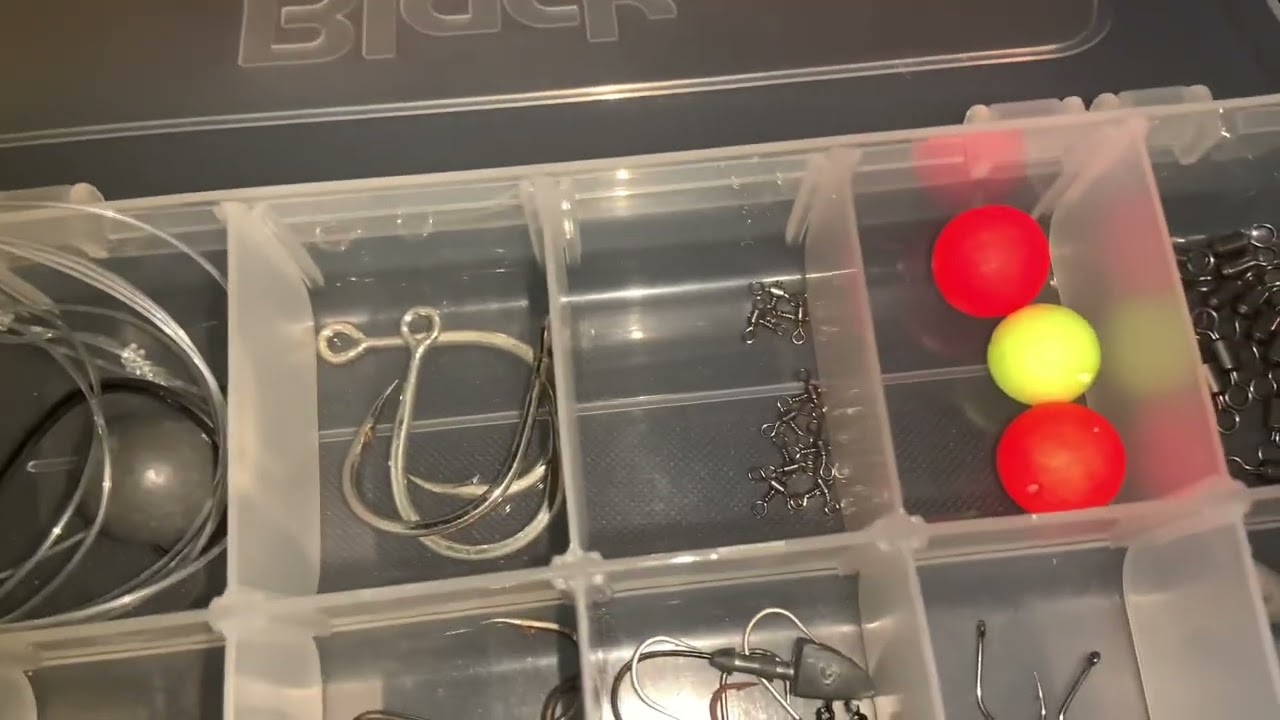 How I set up my Black Magic tackle bag.