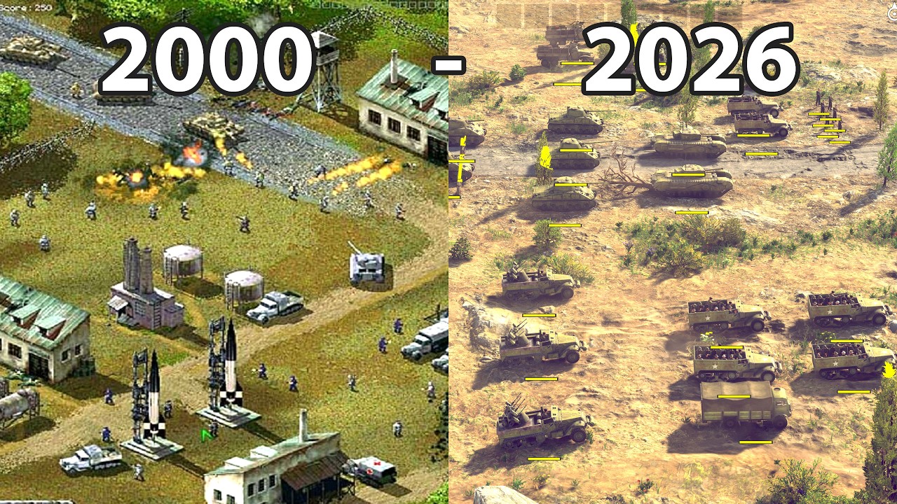 Evolution of All SUDDEN STRIKE Games 2000 - 2026