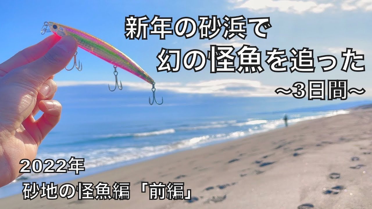 サーフの巨大魚を釣り上げるべく戦った日々（2022年砂地の怪魚編前編）【車中泊釣り旅第三弾・西日本&九州編8話】