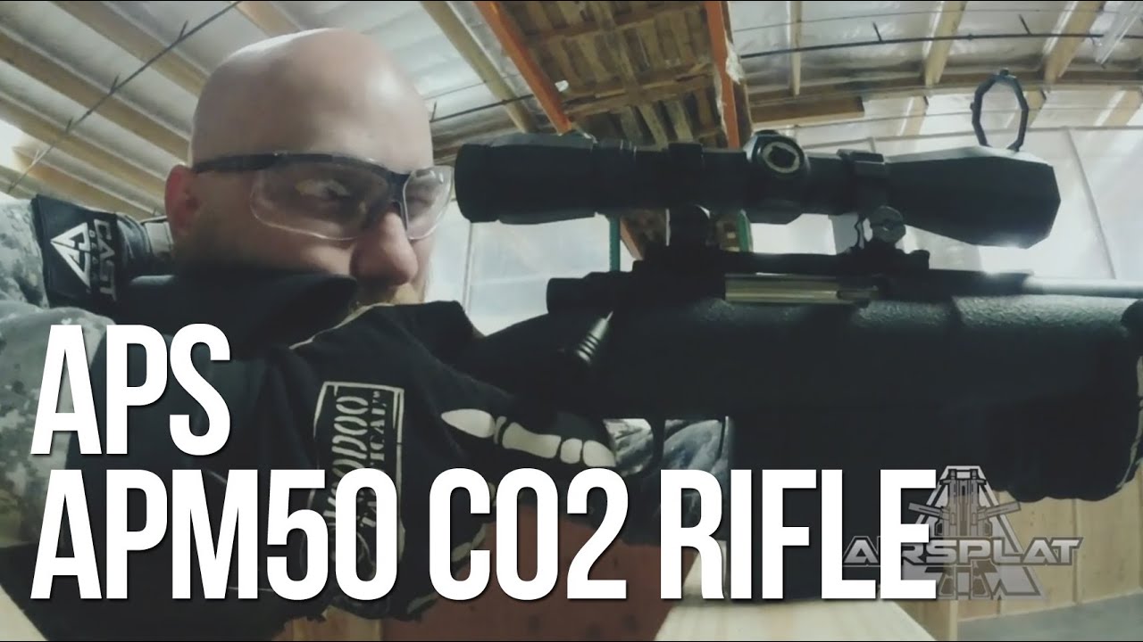 APS Shell Ejecting CO2 Airsoft Sniper Rifle A3 APM50 - AirSplat On Demand