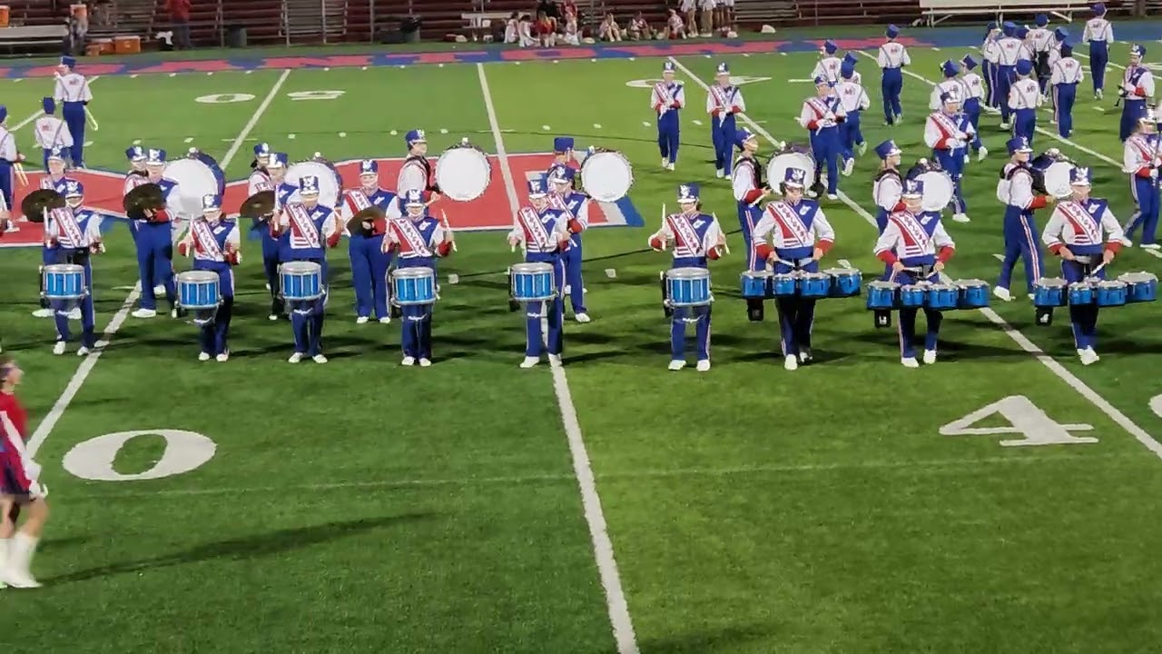 Morgantown High Band, Halftime Field Show, Game 1, 8/28/2025