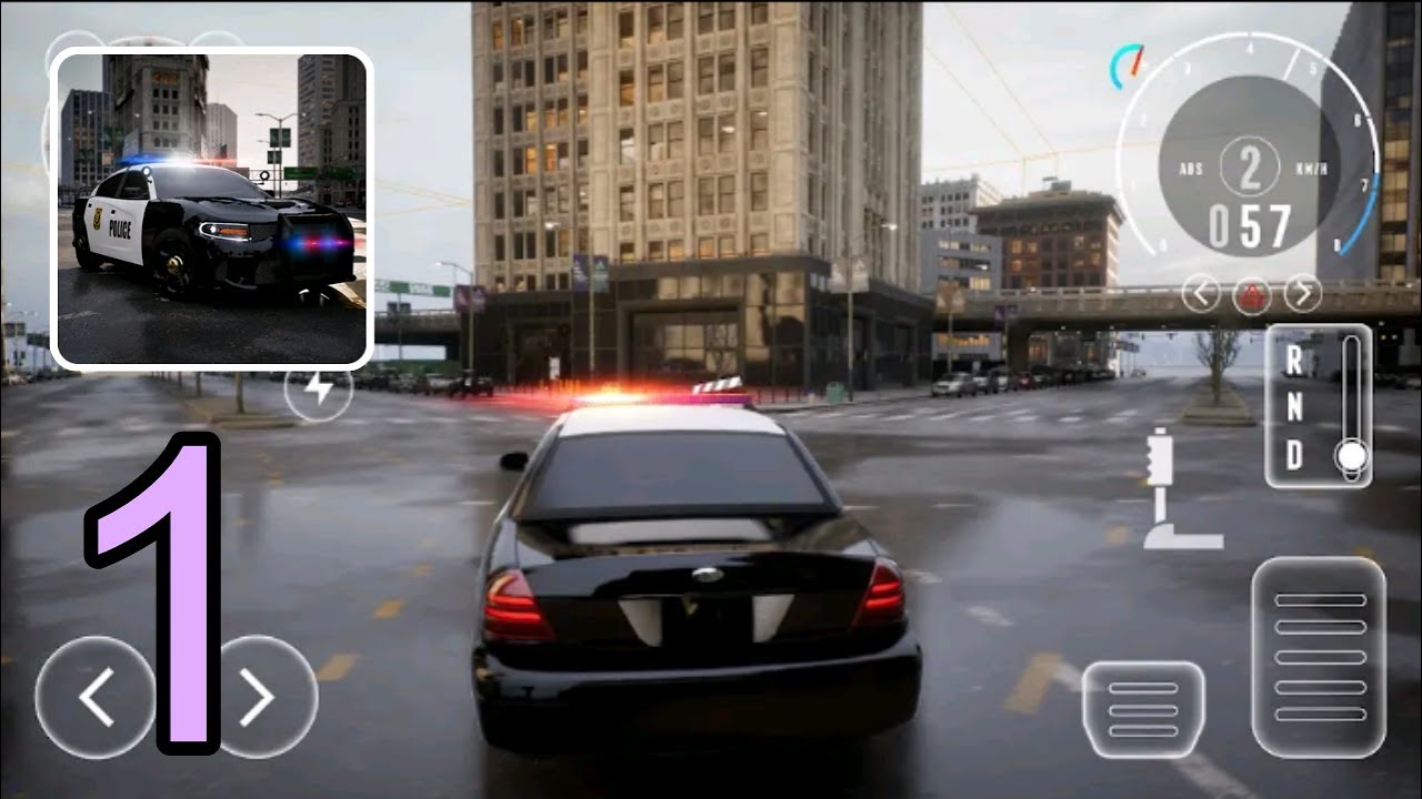 Police Car Simulator 2023 | First look gameplay (Android, iOS)
