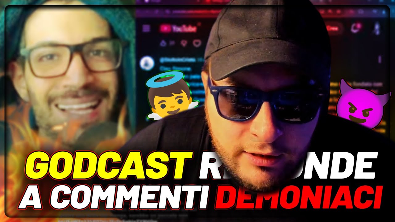 Reaction  ̶D̶u̶d̶u̶b̶b̶i̶  GodCast Risponde a commenti demoniaci