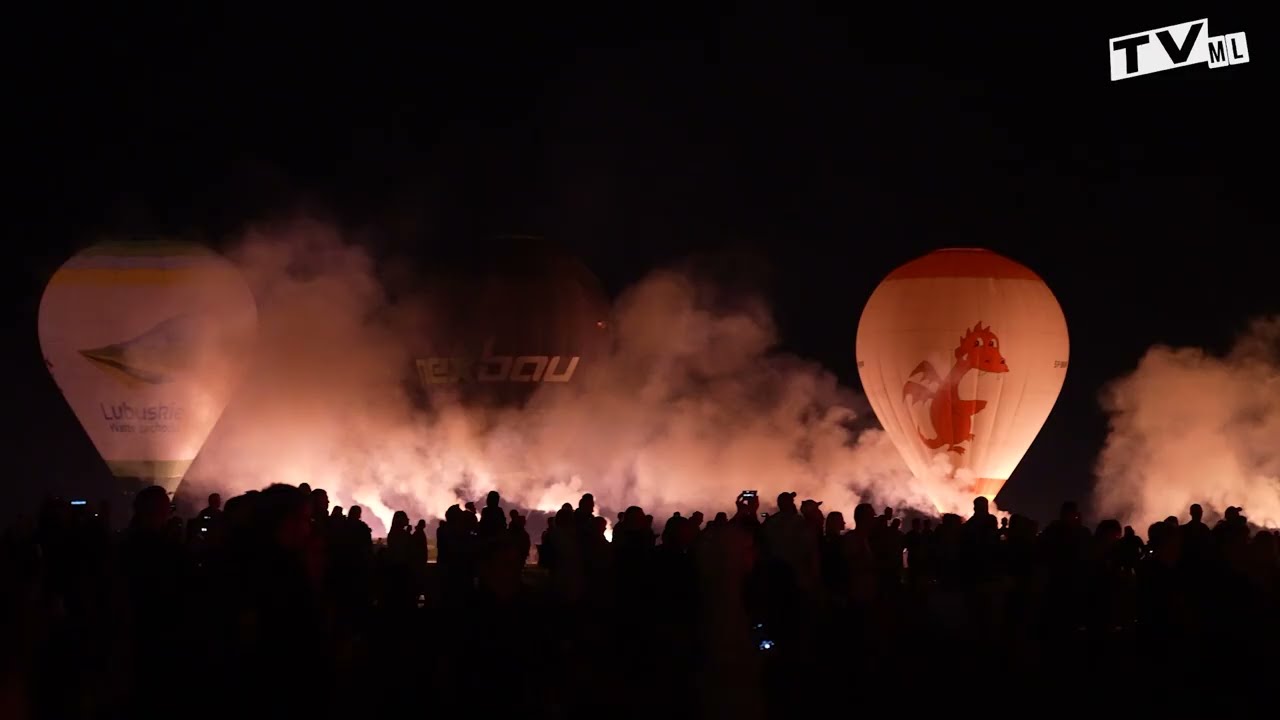 Finał Leszczyńskiej Nocy Balonowej ku czci mjr. Macieja 