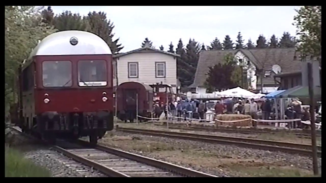 Bahnhofsfest in Salzhausen, 100 Jahre Strecken Jubiläum..Mai,2006