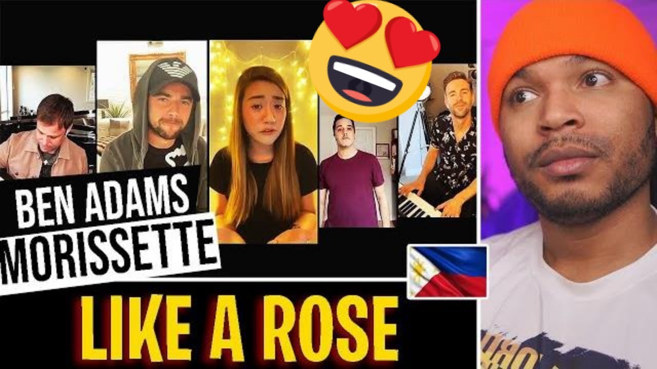 LIKE A ROSE | Morissette & Ben Adams  ( REACTION)