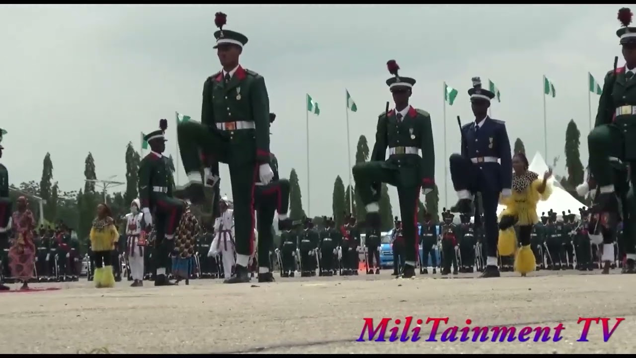 How Nigerian Army Band Surprises Mr President.... The Best Performance