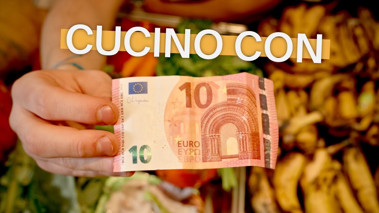 Cucino per 10 persone con 10 euro 🍱