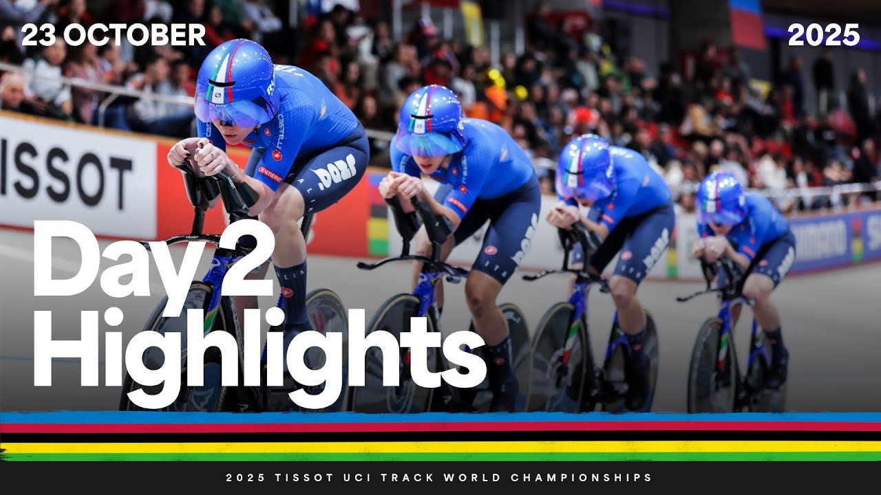 Day 2 Highlights | 2025 @TISSOT UCI Track World Championships