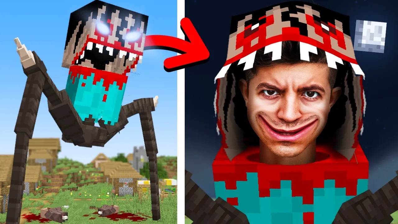 Minecraft But Any SCARY Build Myth I Get
