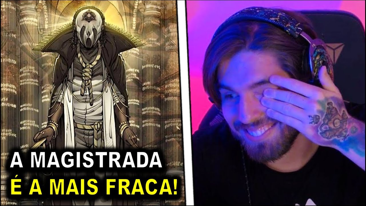 RAKIN ANALISANDO A FICHA DA MAGISTRADA E DOS MONSTROS DE CONHECIMENTO!!!