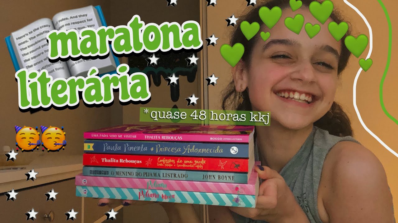 MARATONA LITERÁRIA 48 HORAS #4 | A primeira maratona não flopada do canal 🤩📖