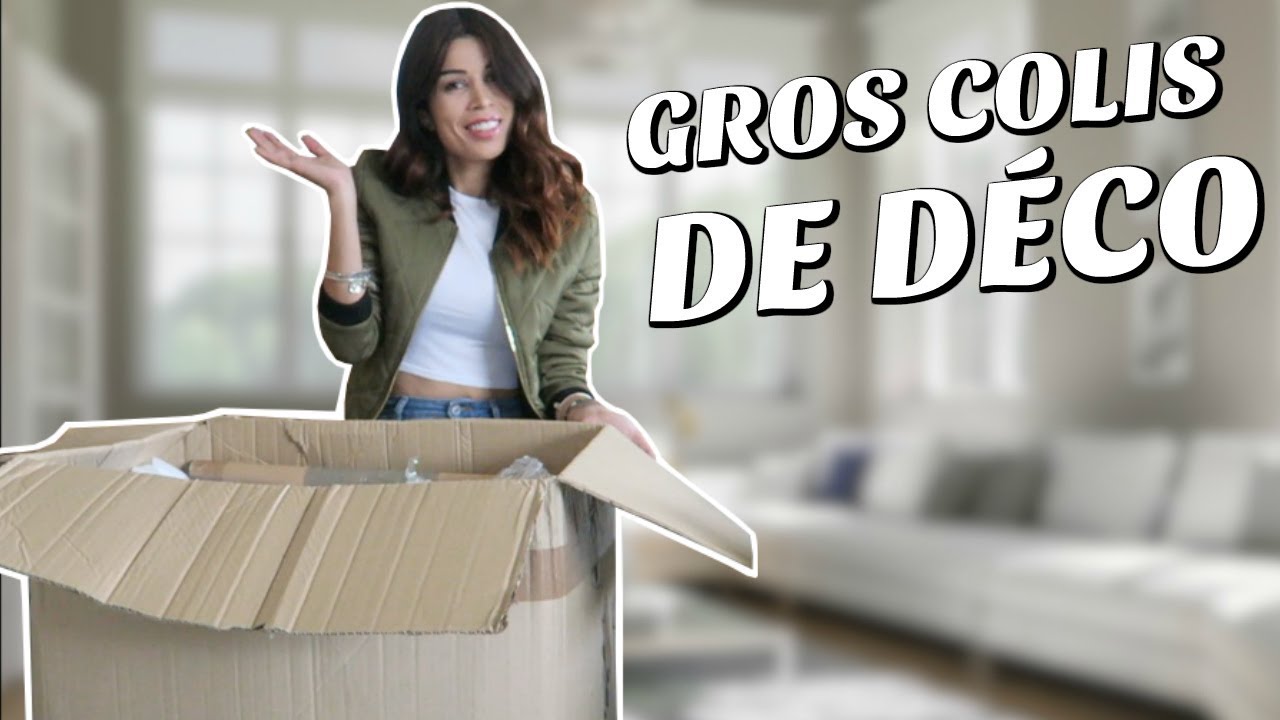 Gros colis de vaisselle et déco !