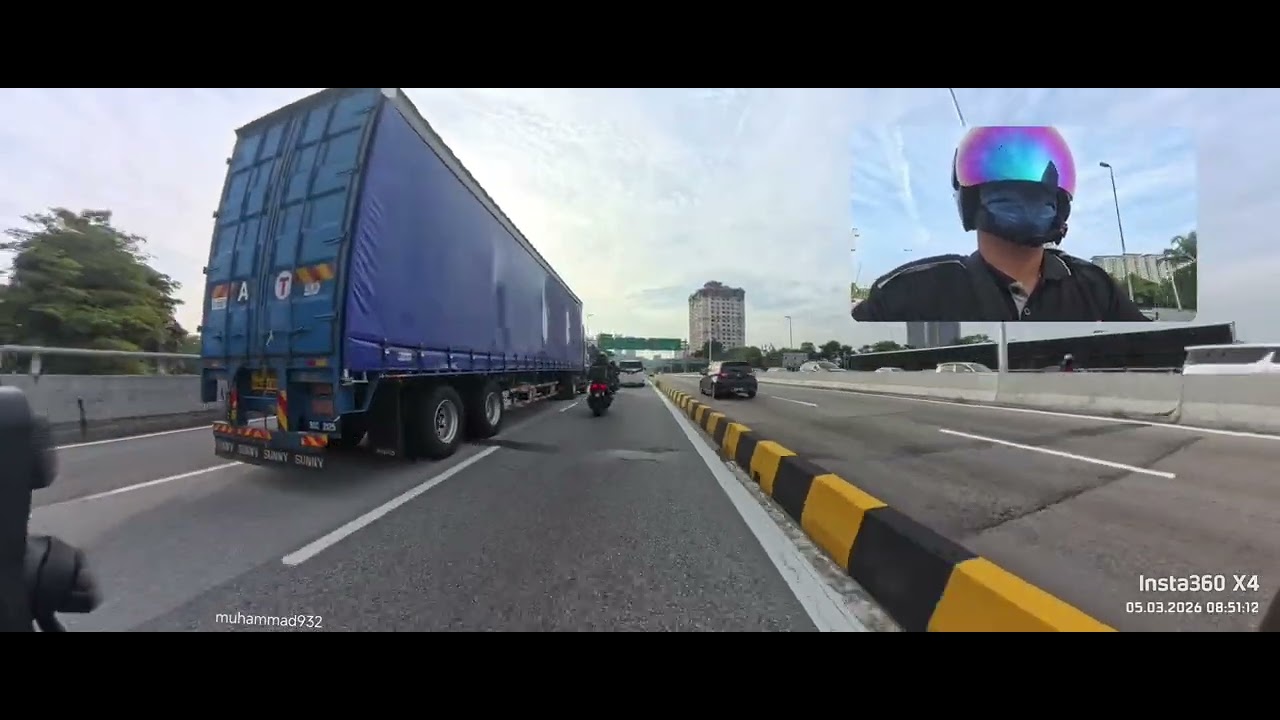 Insta360 X4 | Honda Vario 160 | 05/03/2026 #1 | Ke Cyberjaya