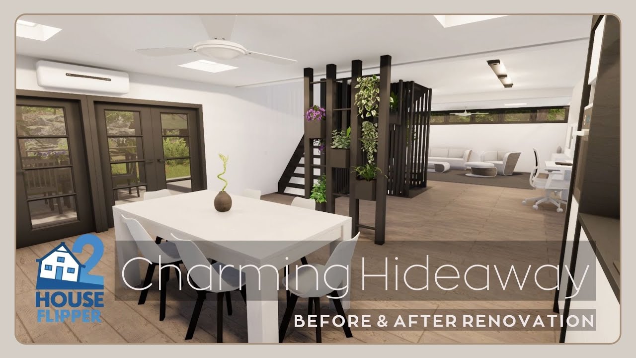 House Flipper 2 - Charming Hideaway (Before / After Renovation)