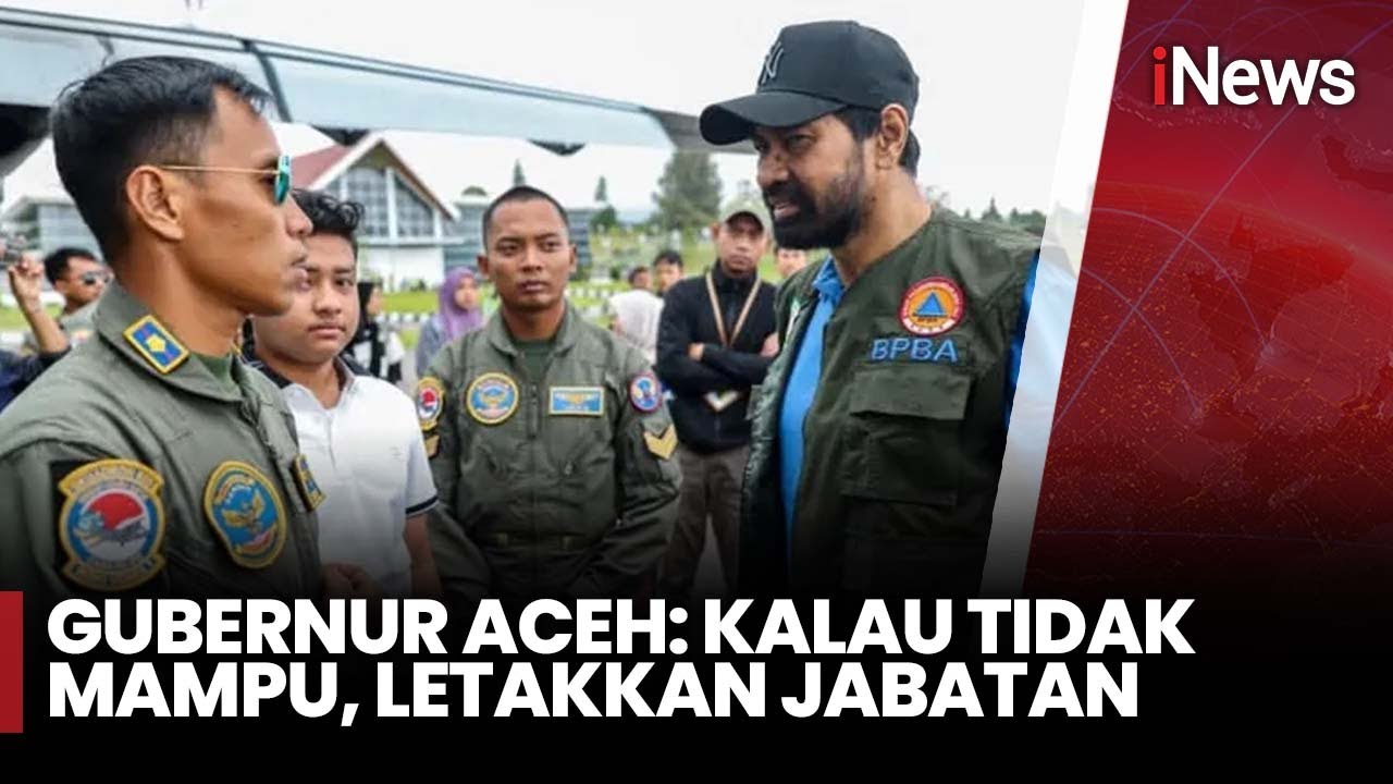 Gubernur Muzakir Terobos Malam Antarkan 30 Ton Bantuan  ke Aceh Tamiang | iNews Siang 6/12