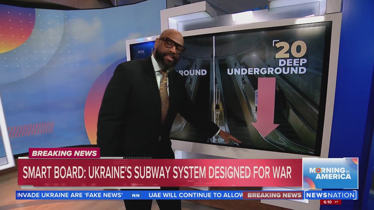 Ukraine's subway system is designed for war | Morning in America