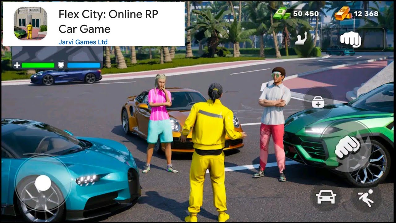 Flex City: Online RP Car Game // New Android Game 2025 //