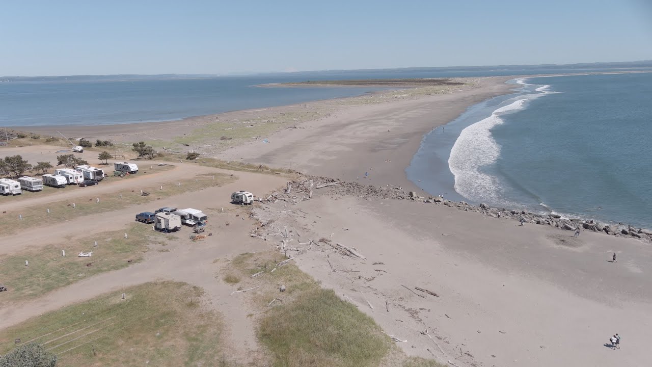 Damon Point at Ocean Shores, Washington - Autel EVO II Pro