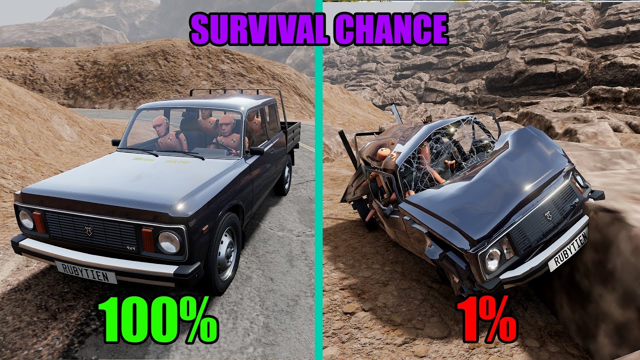 BeamNG.drive | Satisfying Real Car Crash Mod #2