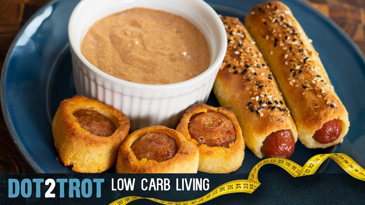 Keto Pigs In A Blanket With Dipping Sauce | Fathead Dough