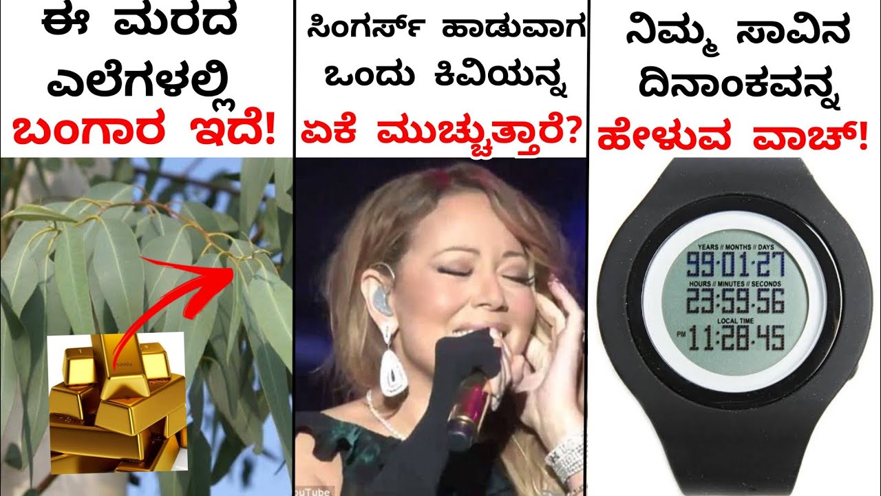 TOP 10 INTERSTING AND UNKNOWN FACTS IN KANNADA|NIMAGIDU GOTTA:18|RJ FACTS IN KANNADA