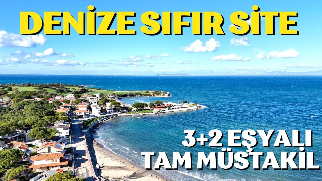 EGE’NİN EN GÜZEL SİTESİ ARSA FİYATINA TAM MÜŞTAKIL YAZLIK-343 #satılık #deniz #didim