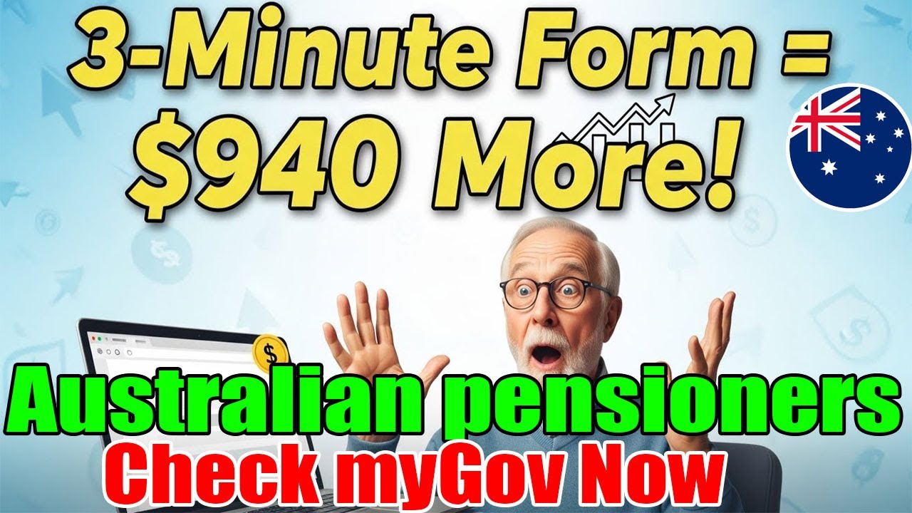 3-Minute Form Could Add $940 to Your Age Pension &ndash; myGov Verified!