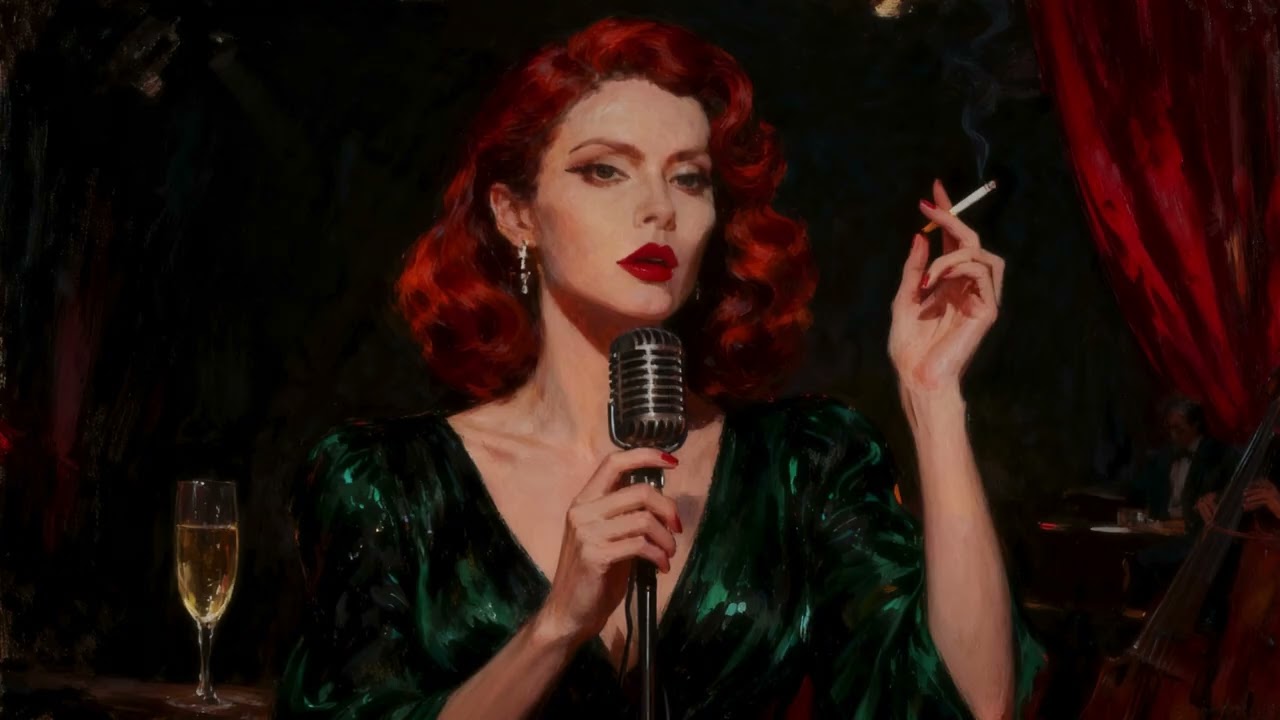 Scarlett: Femme Fatale of Jazz 🥀 Retro Jazz Collection 🥀