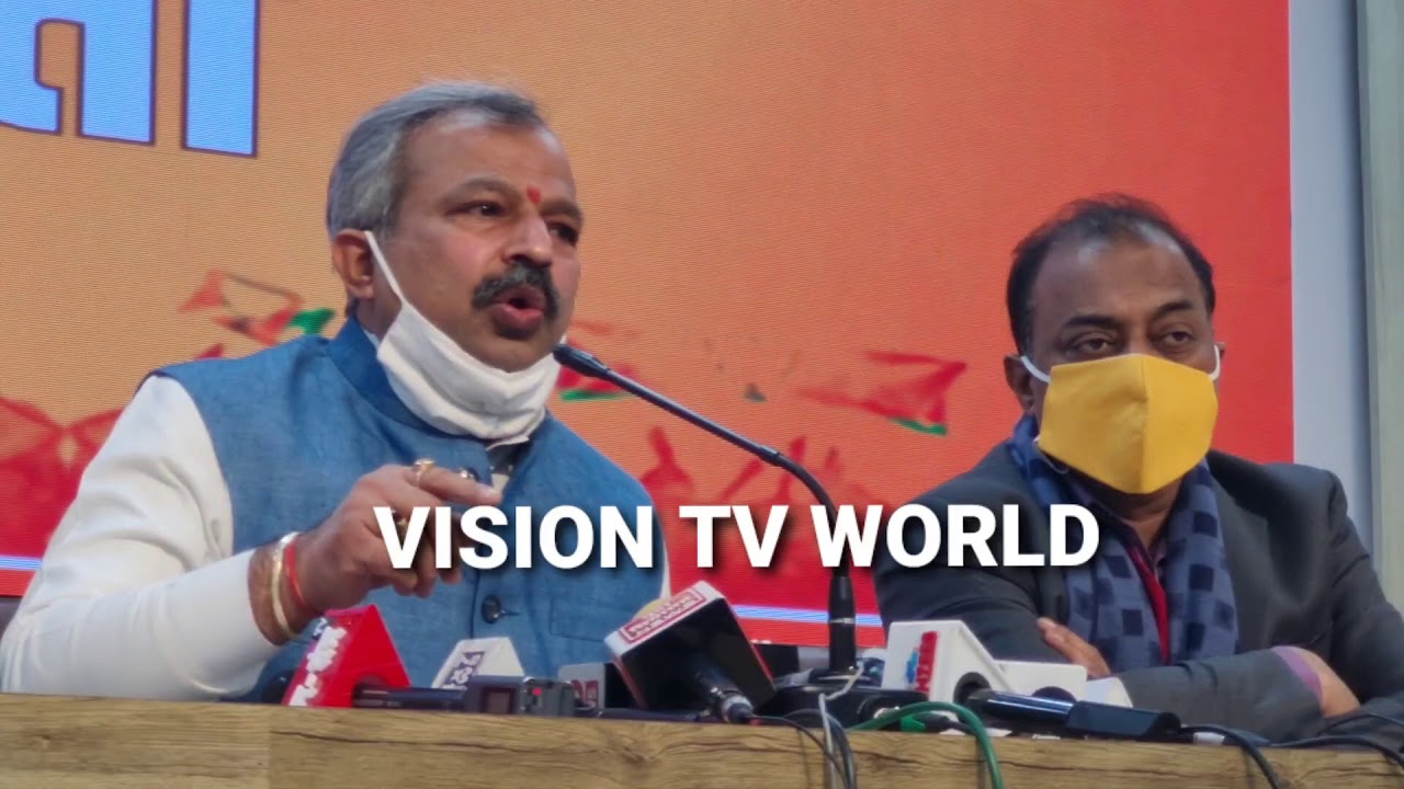 Adesh Gupta, President, BJP, Delhi, PC allegedly corruption of Rs. 31,000/- Cr in Delhi Jal Board.