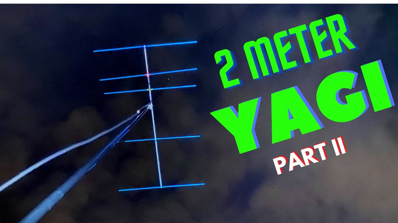 Как сделать 2-метровую антенну Yagi, часть II.