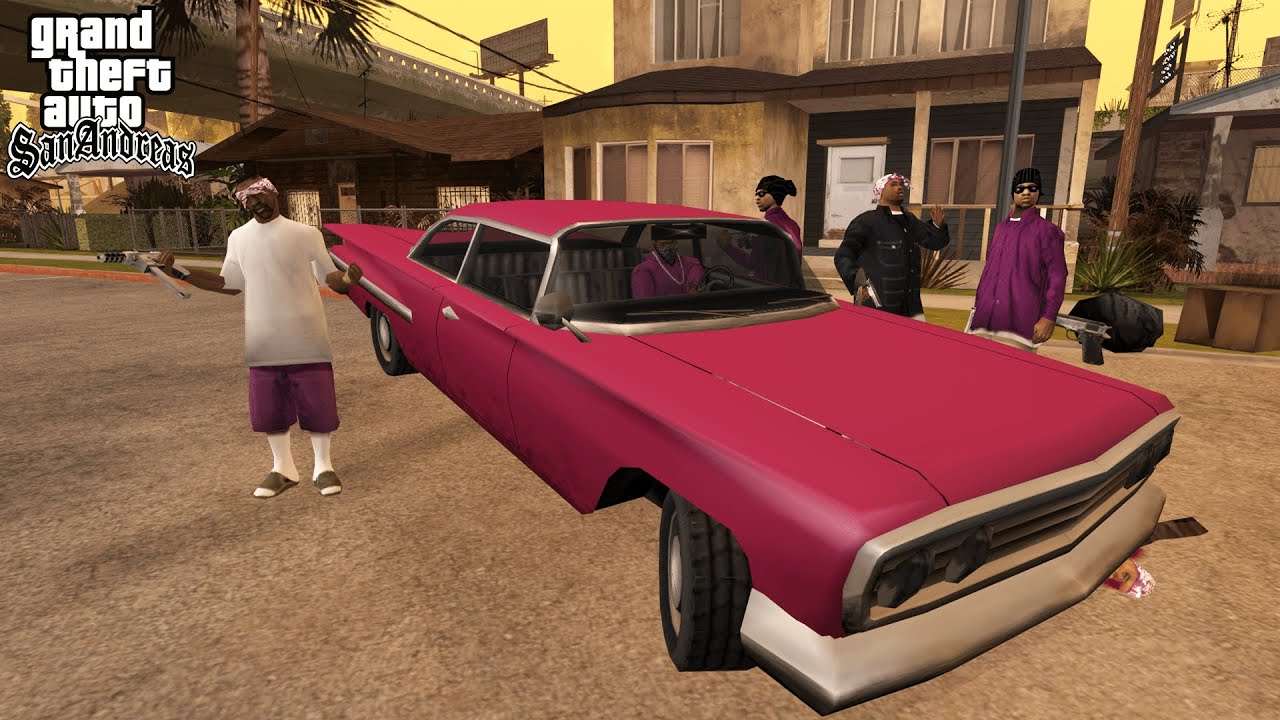 What Happens If CJ Joins The Ballas in GTA San Andreas? (Alternate Gang Wars)