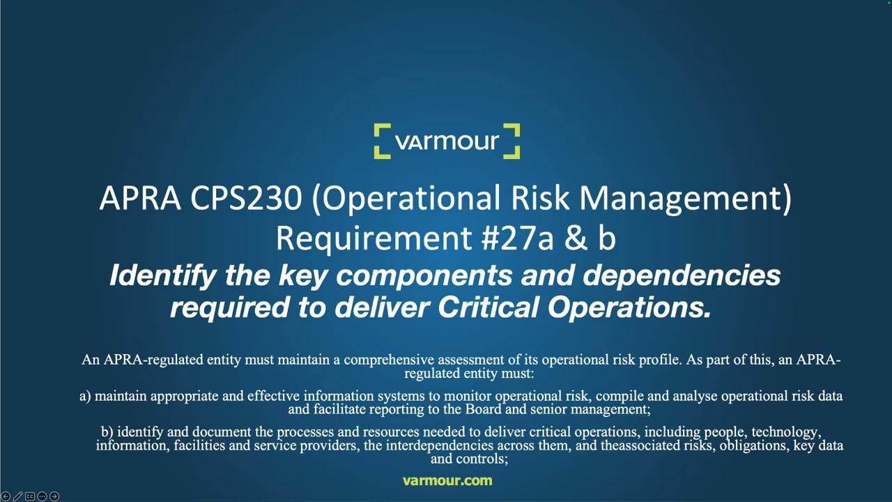 Simplifying APRA CPS 230 Inventory and Mapping Requirements with vArmour