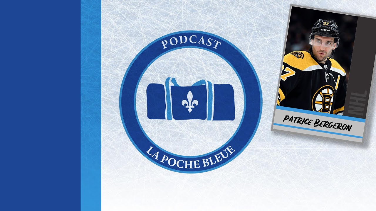 Patrice Bergeron - Entrevue Intégrale - La Poche Bleue