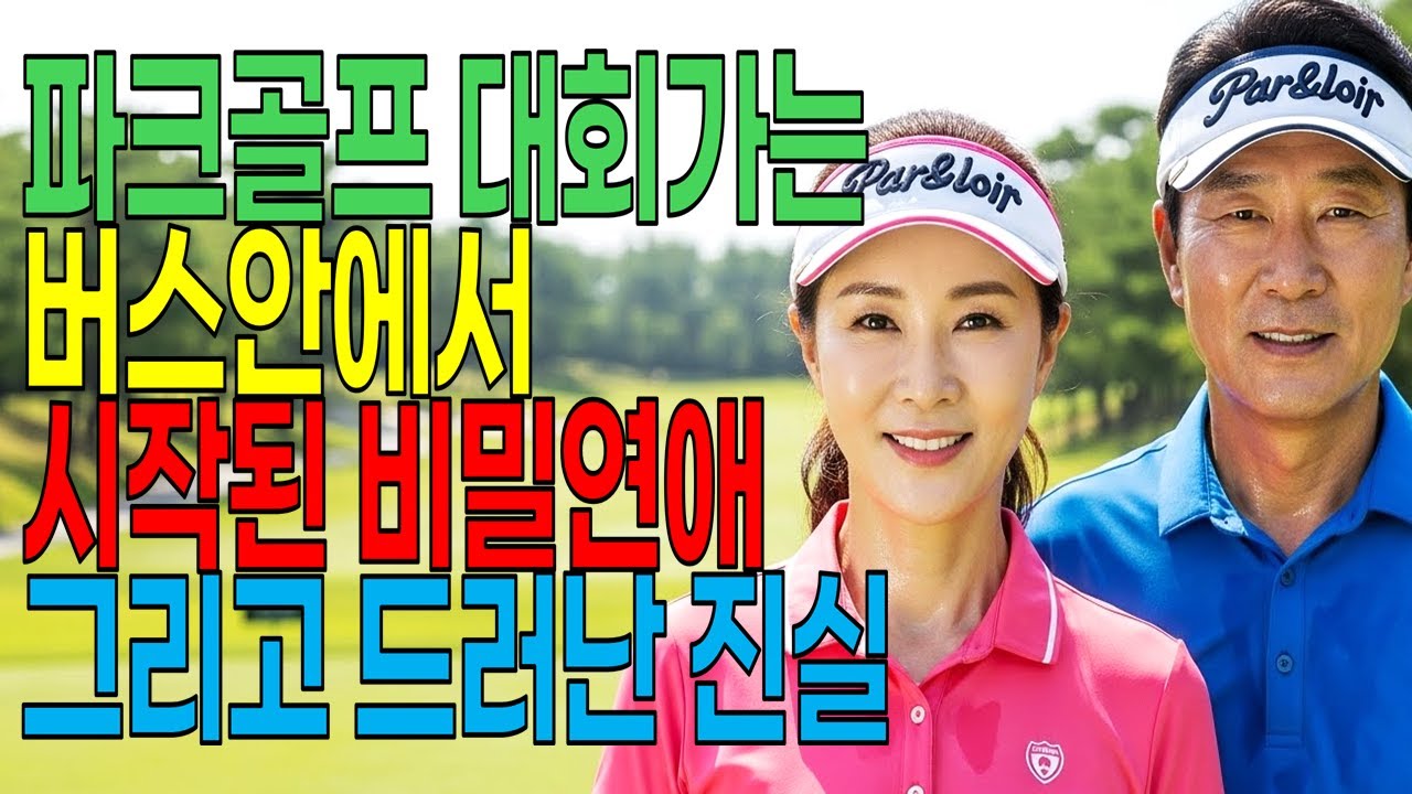 파크골프 대회가는 버스안에서 시작된 비밀연애 그리고 드러난 진실 #파크골프장 #파크골프대회 #파크골프초보 #오디오북사연 #오디오북 #감동이야기 #반전드라마 #반전스토리