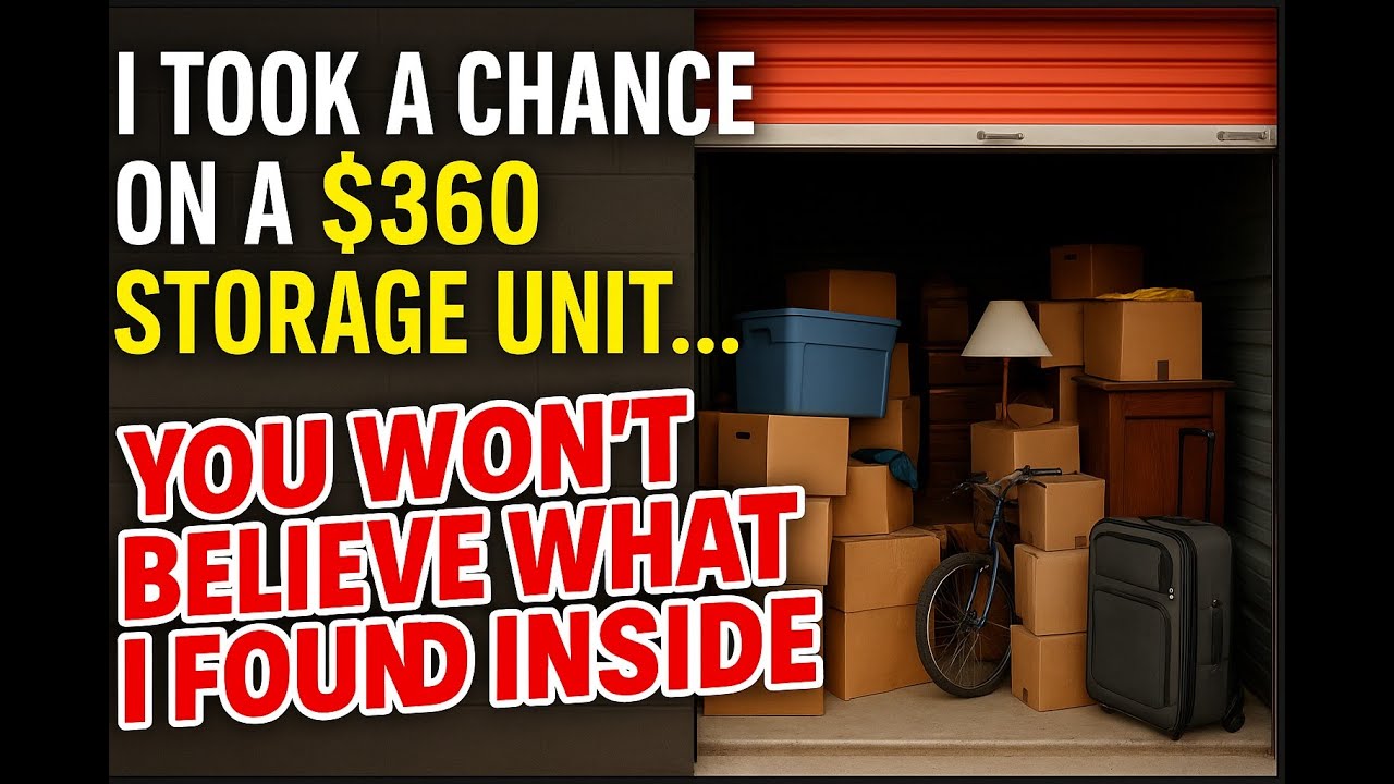 I Took a Risk on a $360 Storage Unit… Here’s What I Found