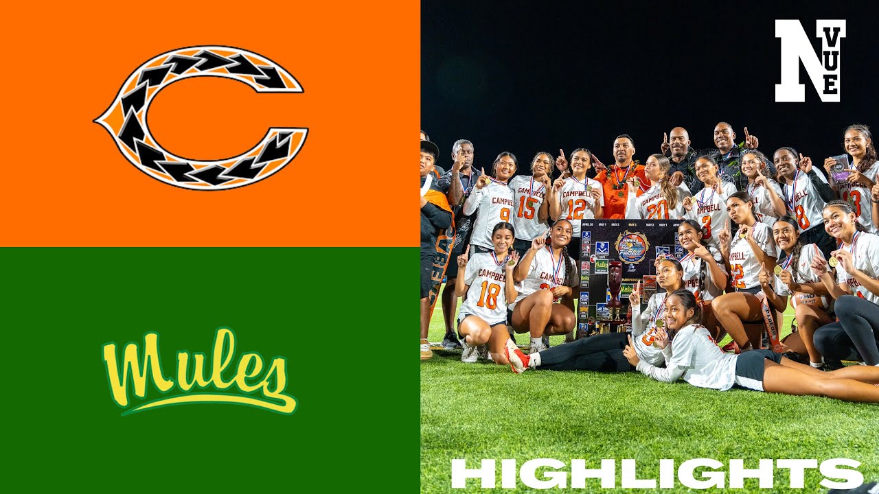 76 SOUTH EMBEDDED IN HISTORY ✍🏾 I Campbell vs Leilehua Girls Flag Football Game Highlight