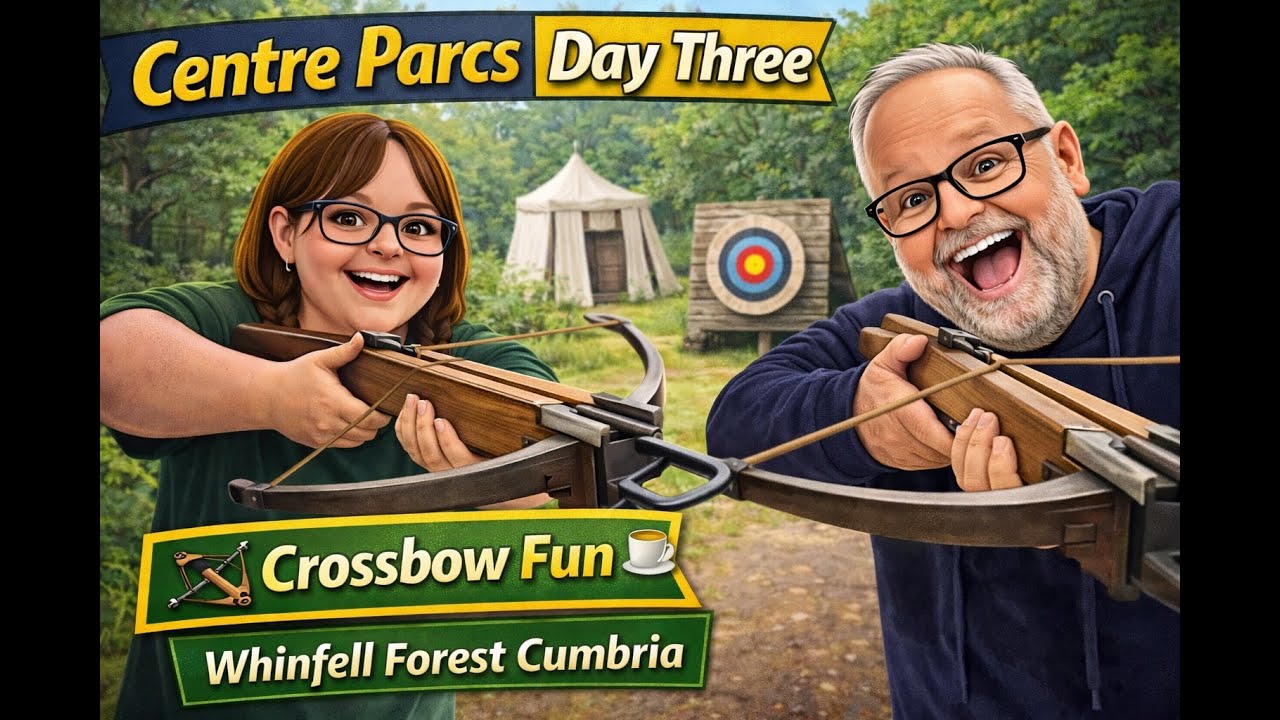 Centre Parc's Day Three | Crossbow Experience 🏹 | Whinfell Forest Cumbria