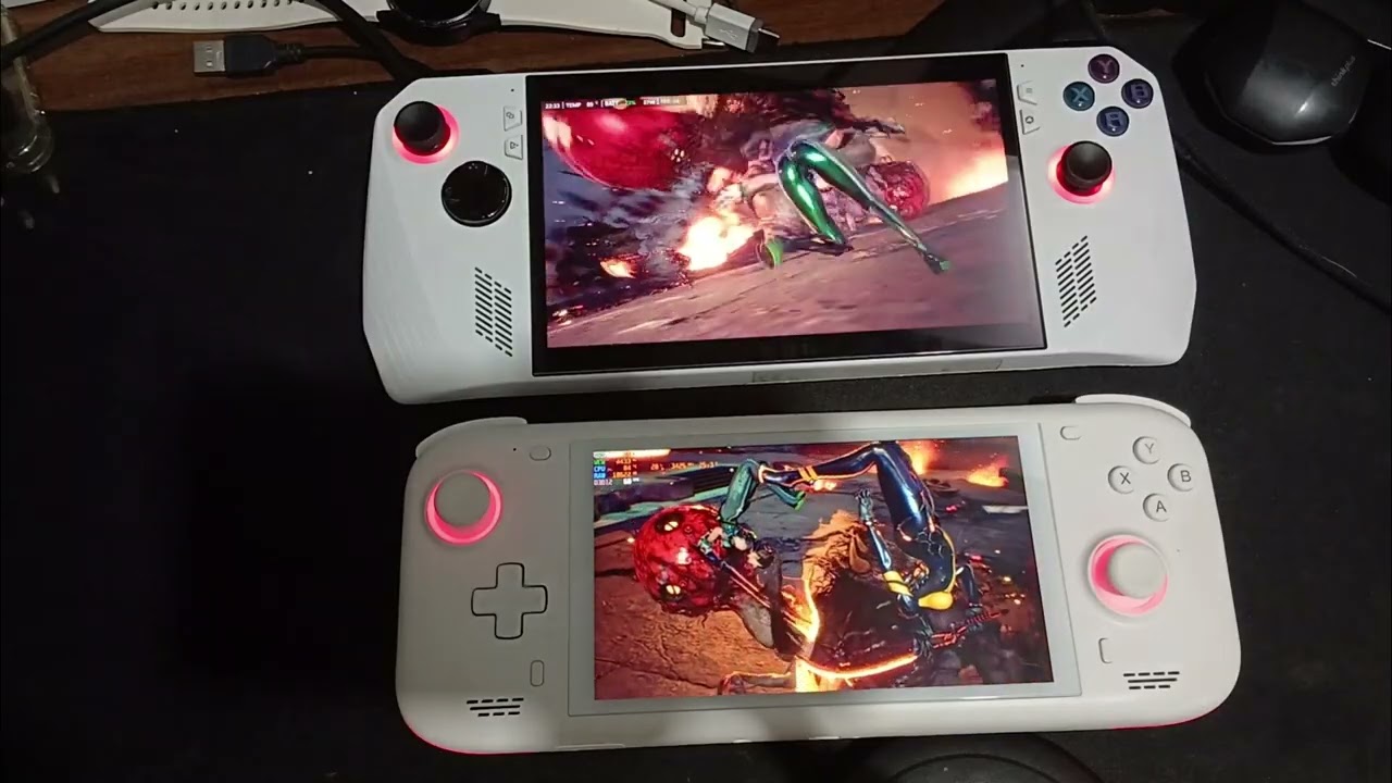 Stellar Blade AYN LOKI MAX (ZEENIX PRO) VS ROG ALLY Z1 EXTREME