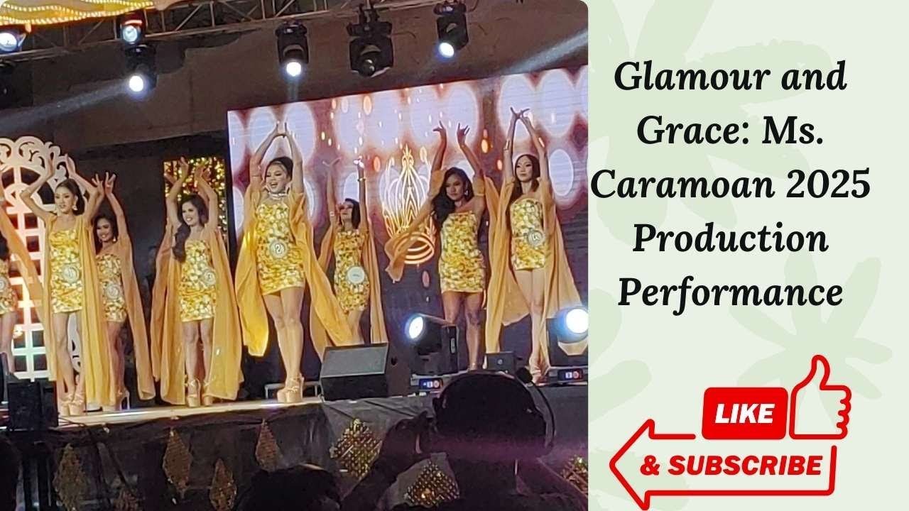 Glamour and Grace: Ms. Caramoan 2025 Production Performance