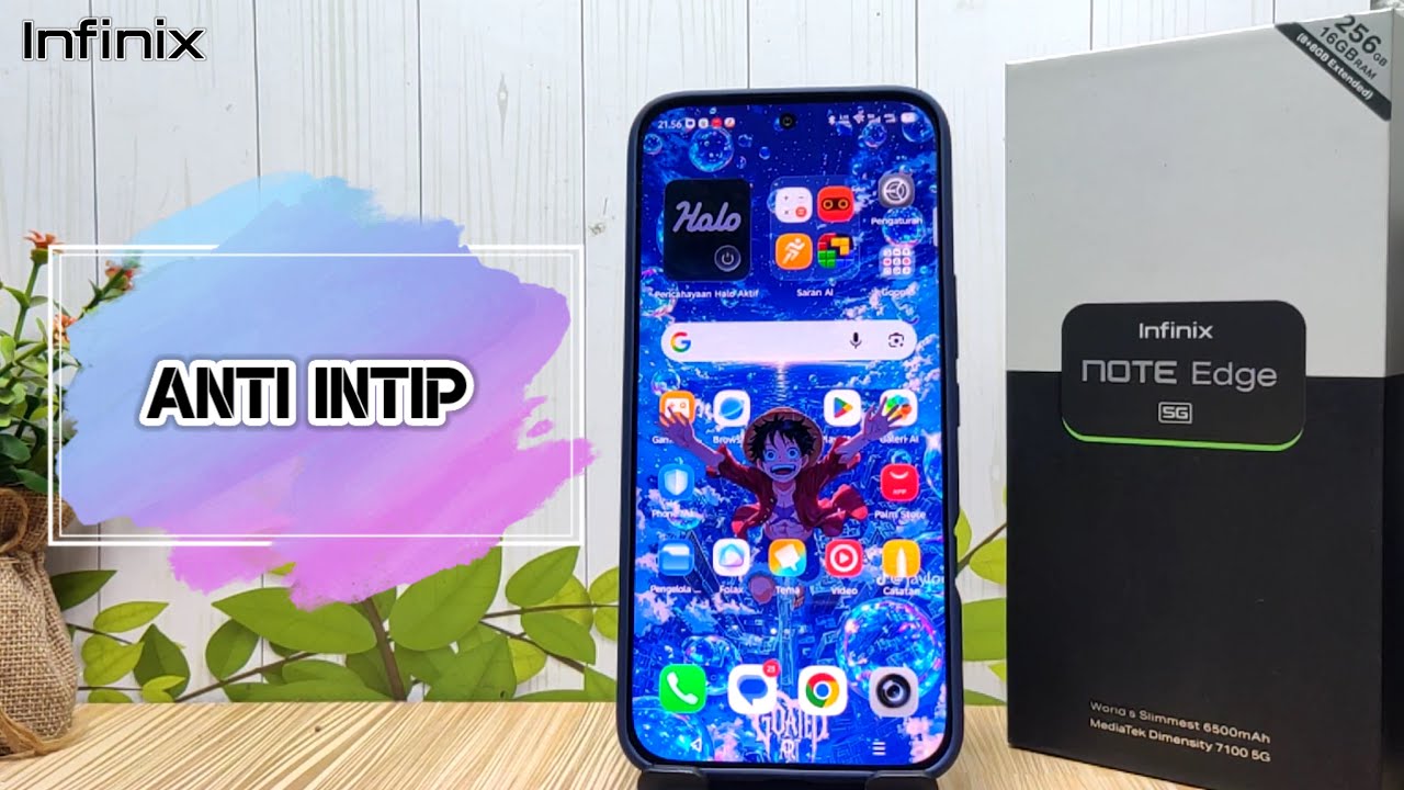 Cara Menggunakan Anti Intip Di Hp Infinix Note Edge 5G