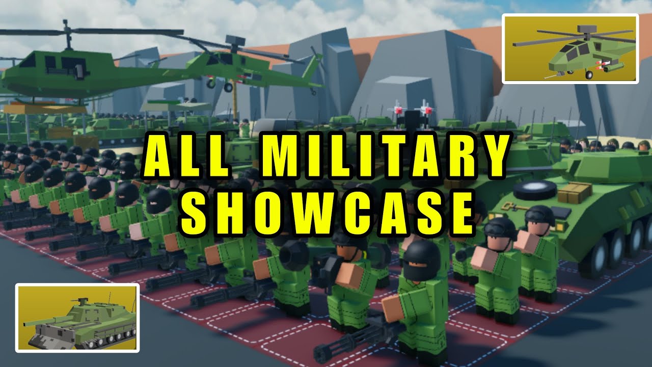 Invade the World Roblox [All Military] - Showcase