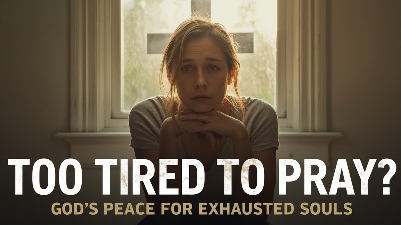 How to Pray When You’re Burned Out!  God’s Peace for Exhausted Souls.